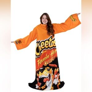 Cheetos Flamin' Hot Crunchy Wearable Blanket-Snuggie New
